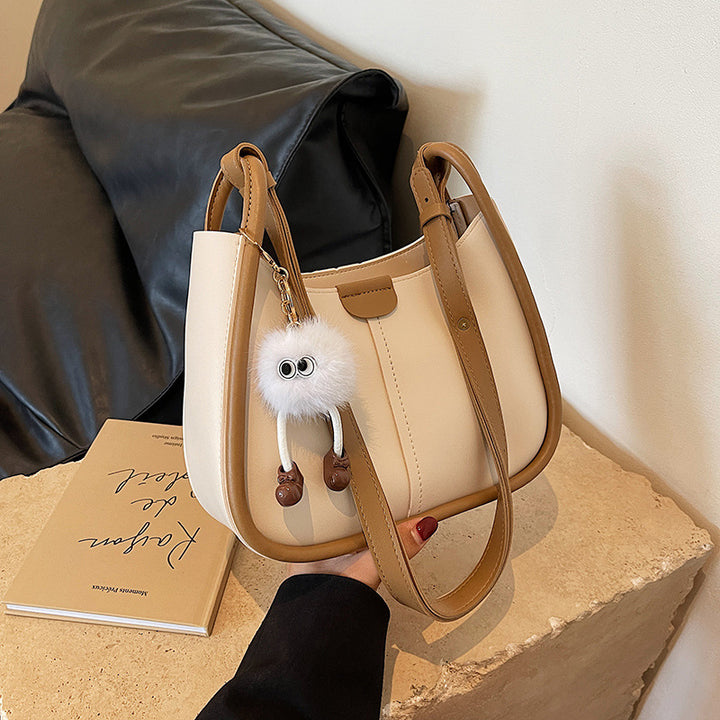 LOULOU™ - Shoulder Bag with Charm