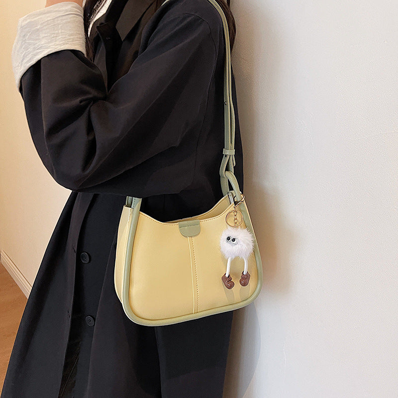 LOULOU™ - Shoulder Bag with Charm