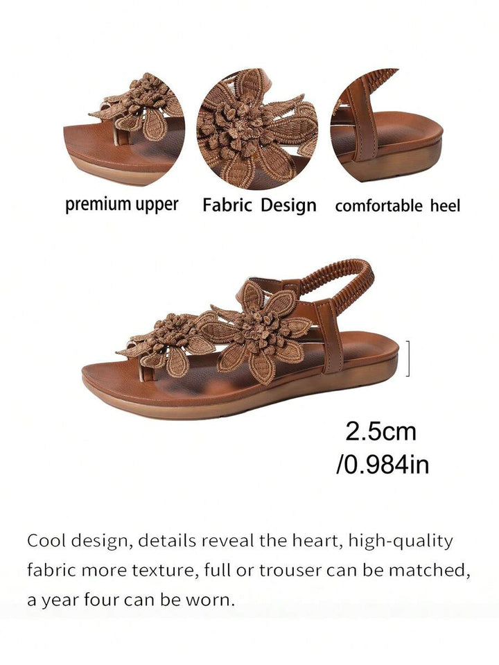 Floréa™ │ Floral Orthopedic Comfort Sandals
