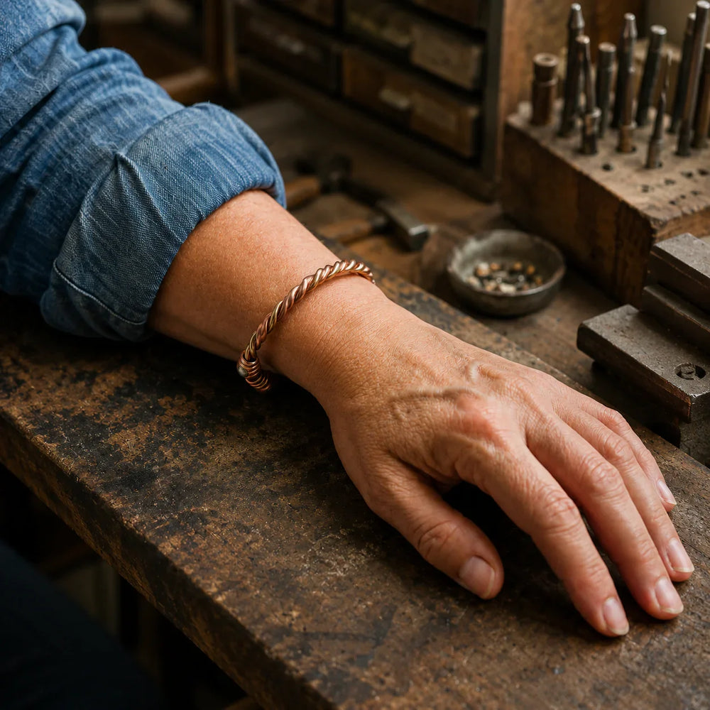 Bracelet en cuivre River de Chloé – vue 2