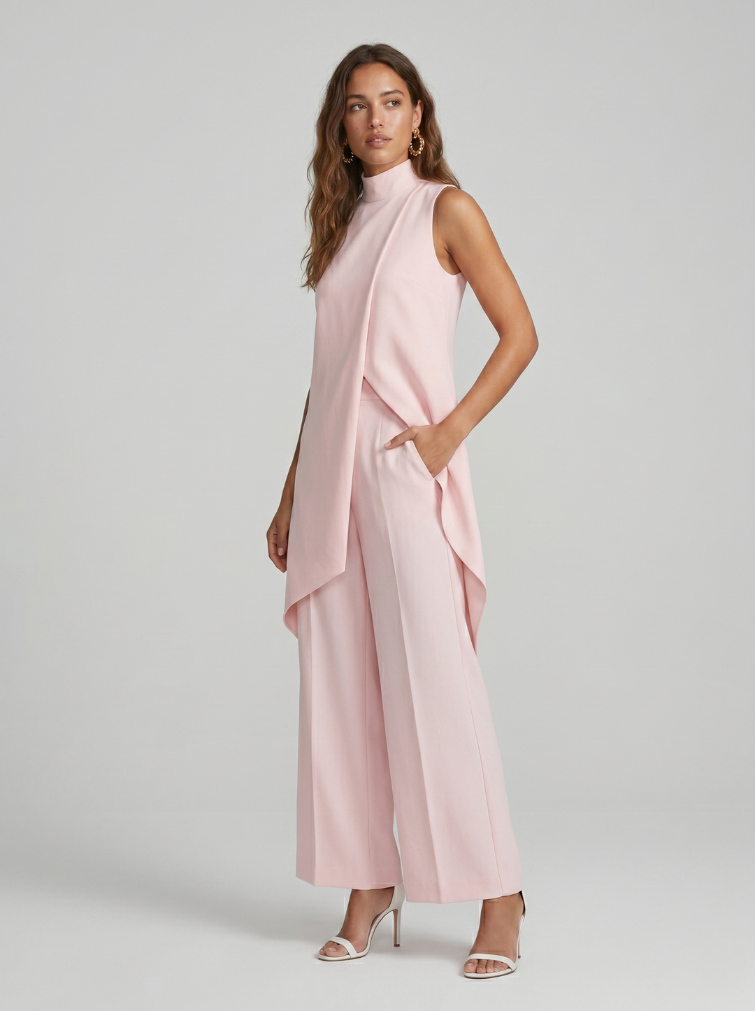 Isandra™ | Elegant Longline Two-Piece Set