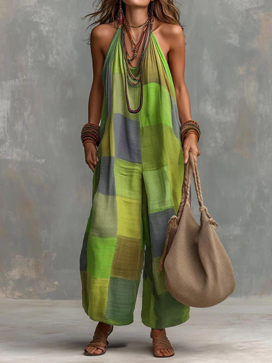Aveline™ | Boho Wide-Leg Summer Jumpsuit