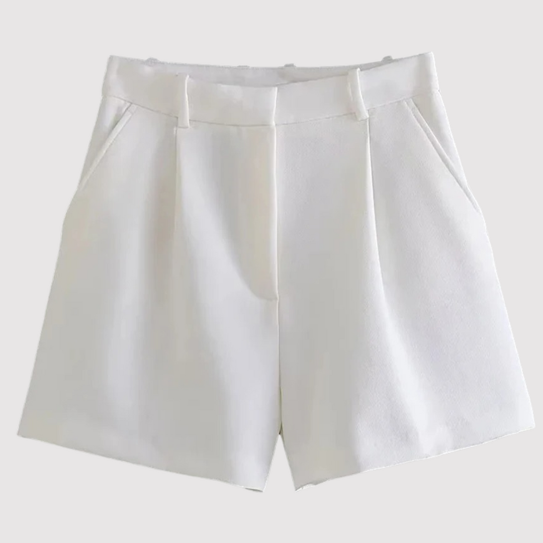 Mireya™ | High-Waisted Tailored Shorts