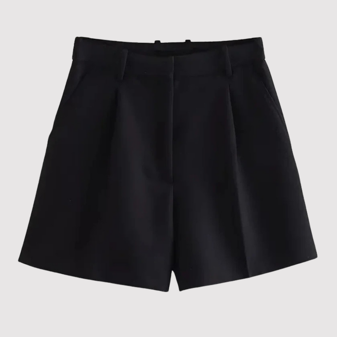 Mireya™ | High-Waisted Tailored Shorts