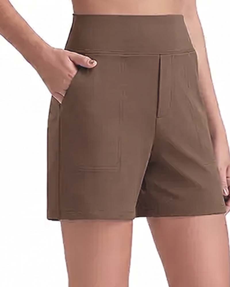 Kaelis™ | High-Waisted Summer Shorts