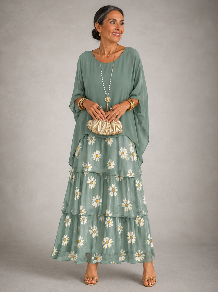 Avielle™ | Elegant Flowy Maxi Dress