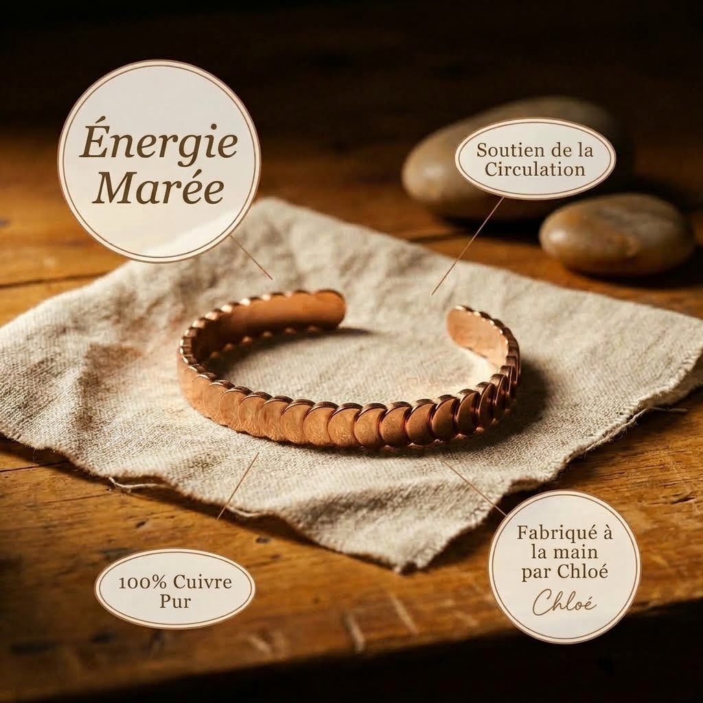 Bracelet en cuivre Tide de Chloé
