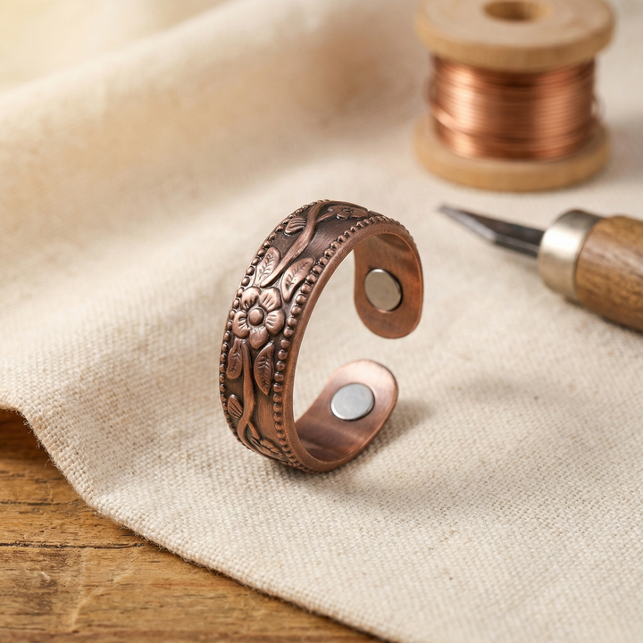 Bague en cuivre Petal de Chloé