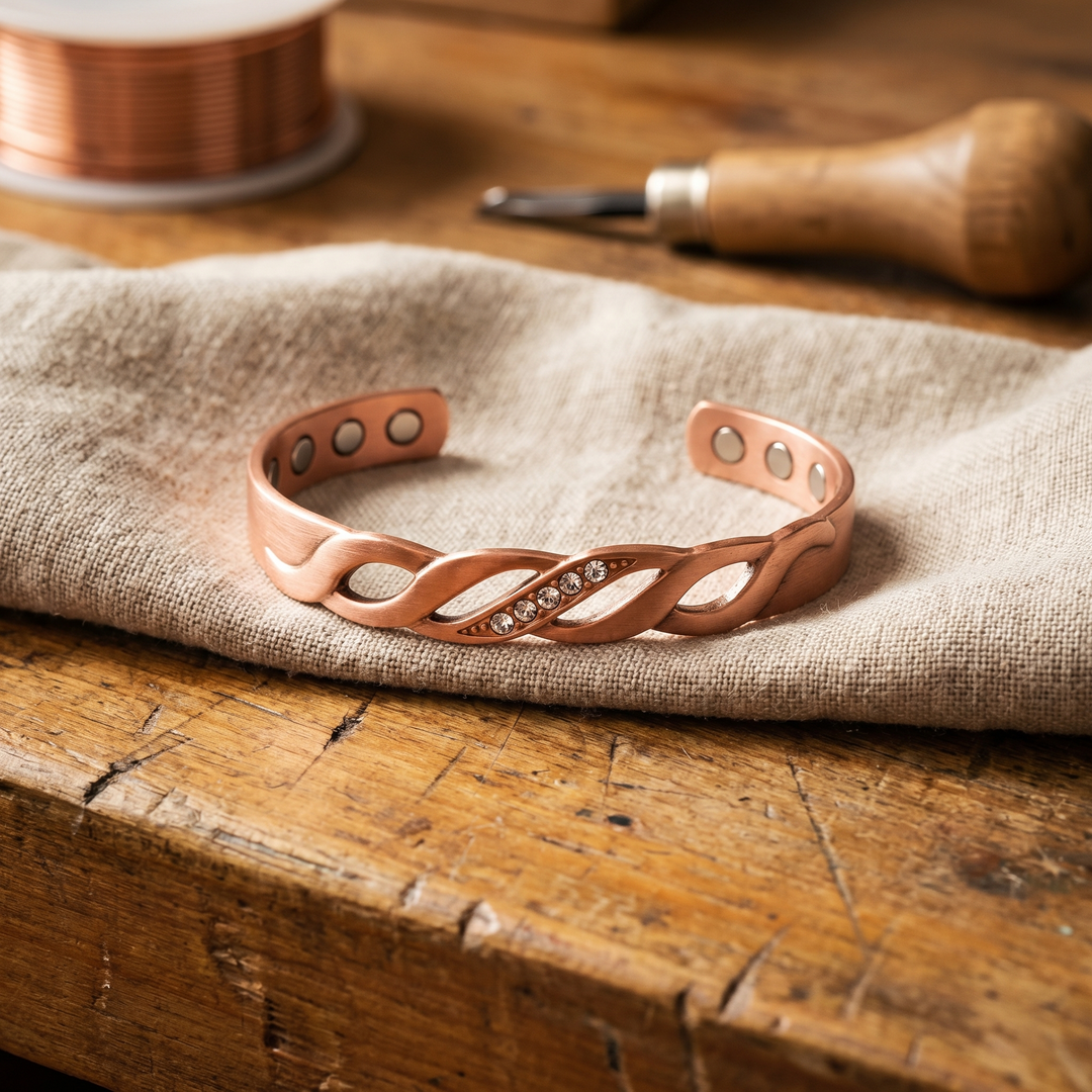 Bracelet en cuivre Seam de Chloé