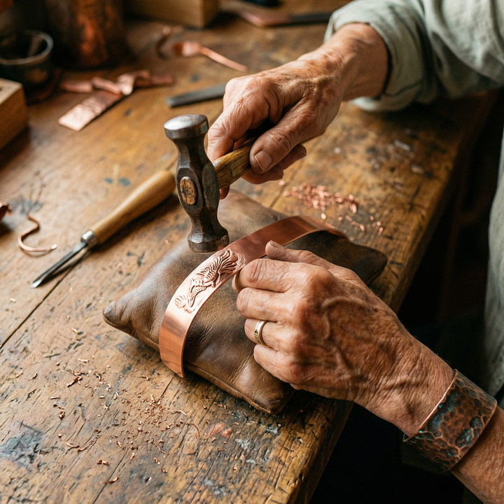Bracelet en cuivre Loam de Chloé – vue 4