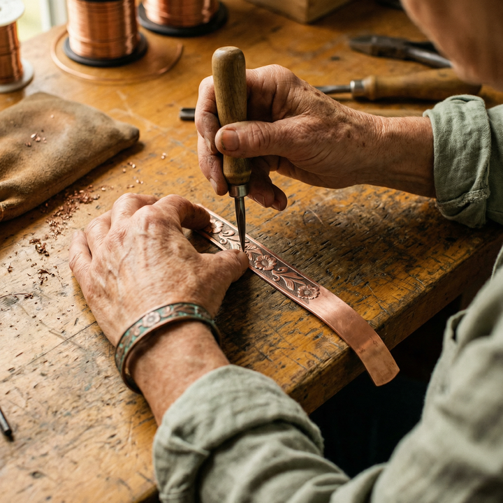 Bracelet en cuivre Vine de Chloé – vue 4
