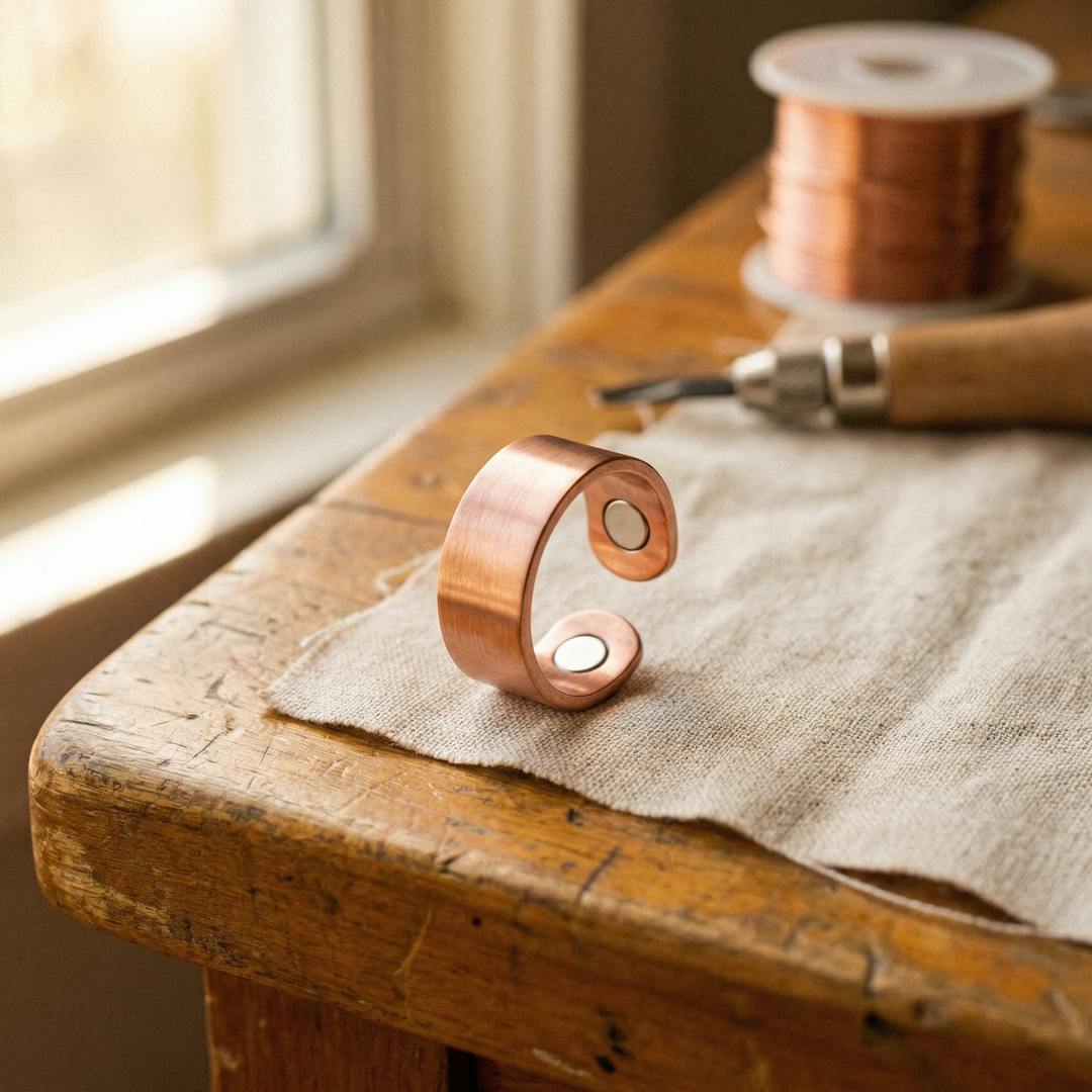 Bague en cuivre Weld de Chloé