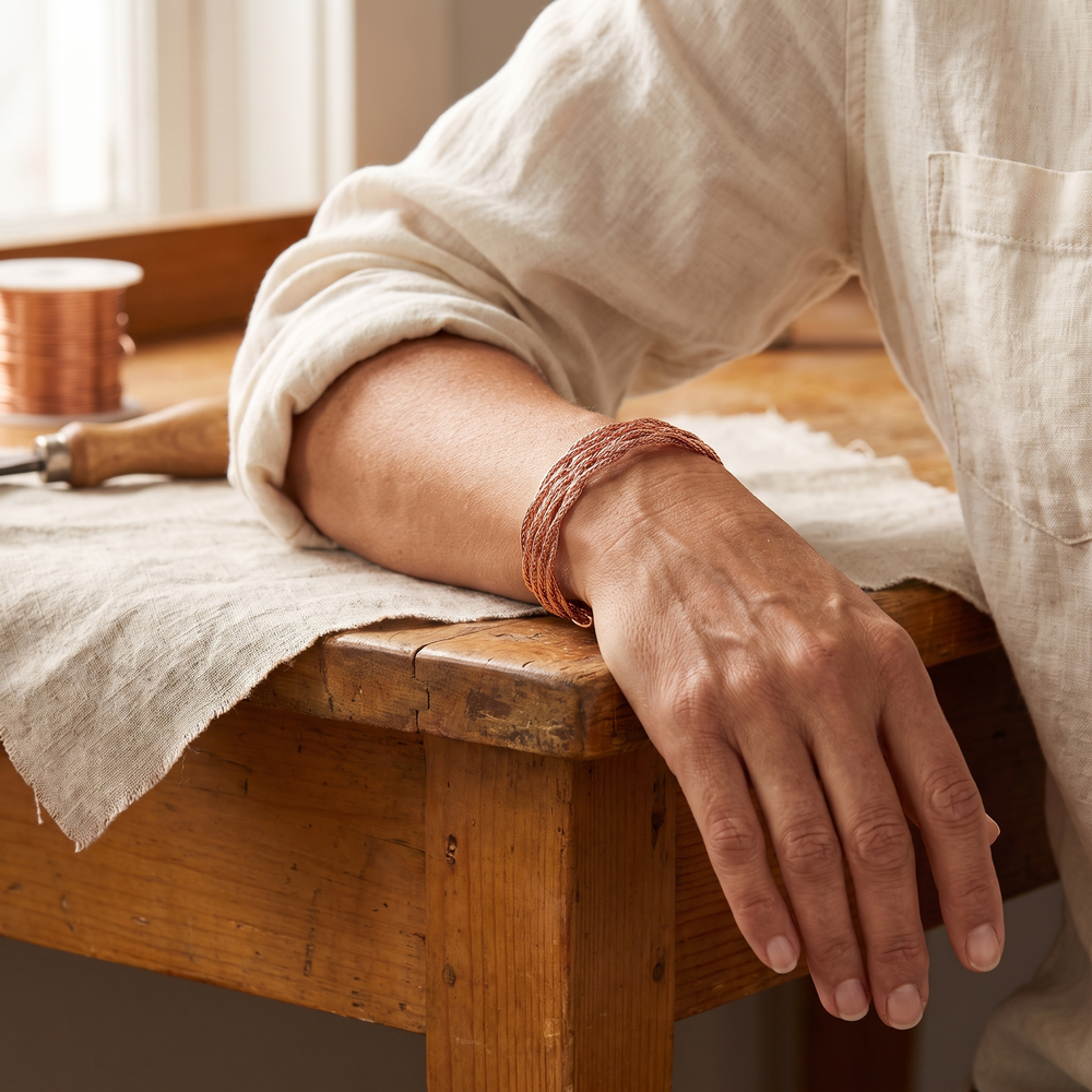 Bracelet en cuivre Elk de Chloé – vue 2