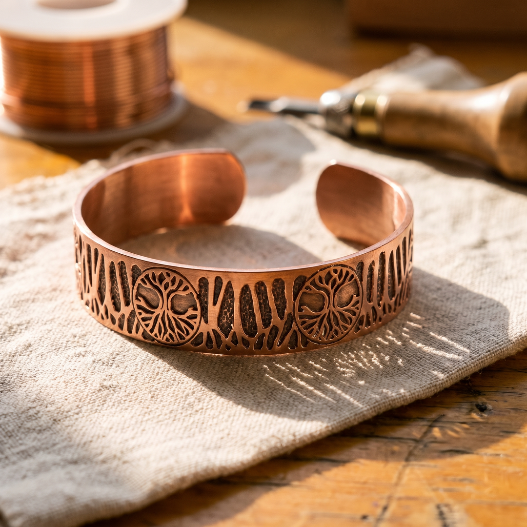 Bracelet en cuivre Vine de Chloé