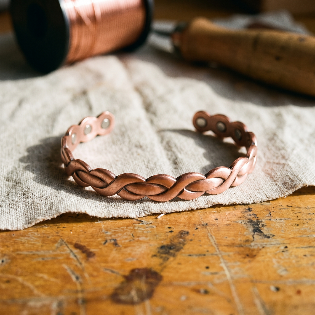 Bracelet en cuivre Loom de Chloé