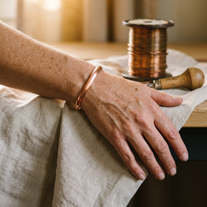 Bracelet en cuivre Flow de Chloé – vue 2